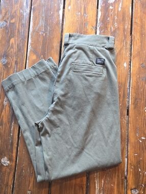 Frank & Oak Olive Green Chino Pants